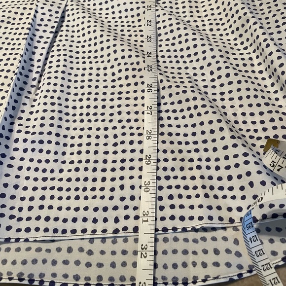 Donna Karan Black and White Patterned Button Down Shirt NEW size XL - Picture 8 of 10